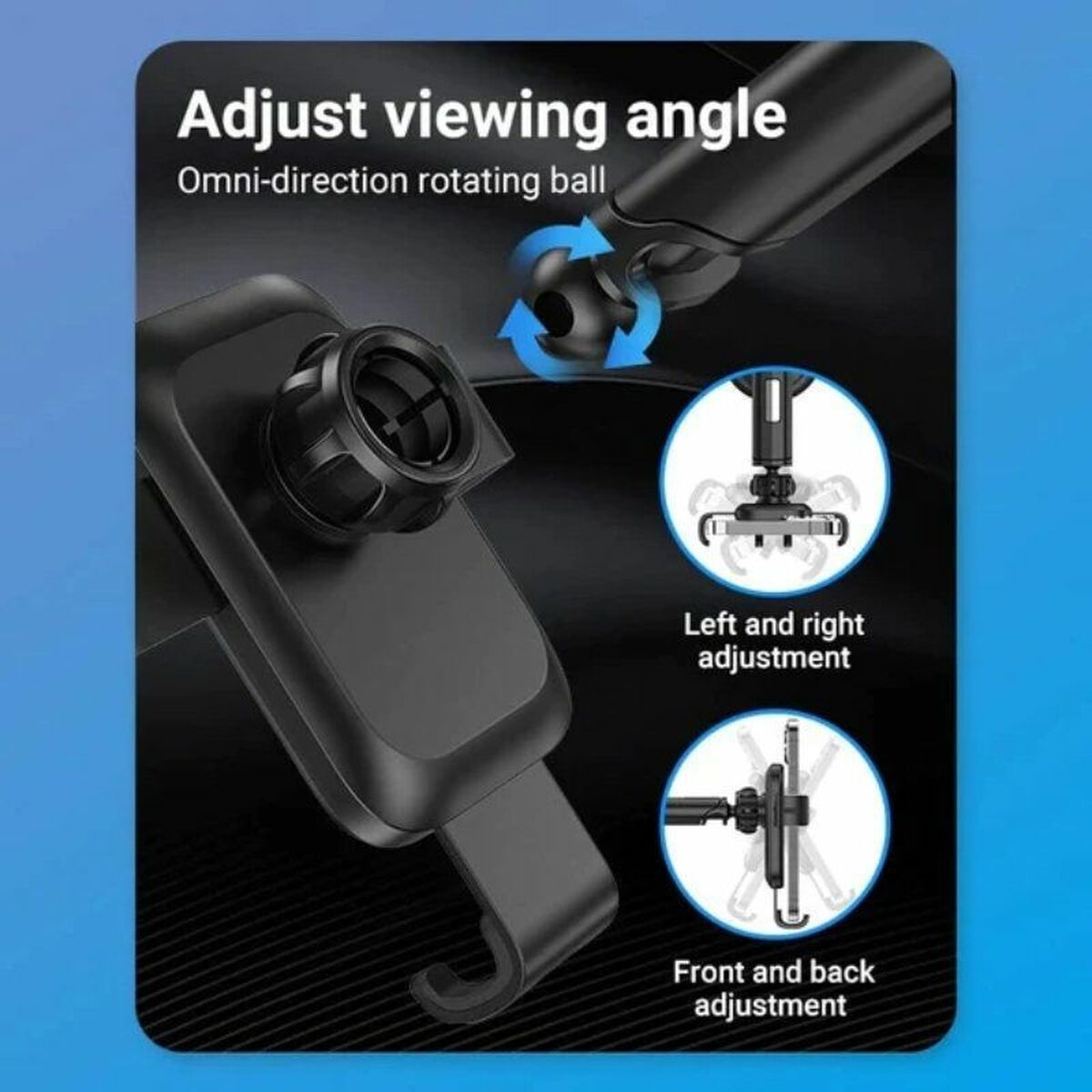 Supporto per cellulari Vention KCOB0 Nero (1 Unità)